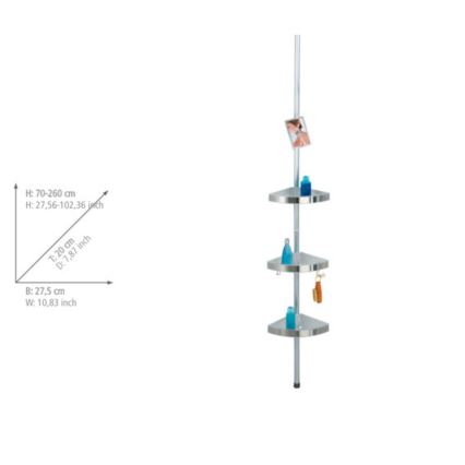 WENKO 20349100-Corner element PREMIUM 27,5x260 cm satin