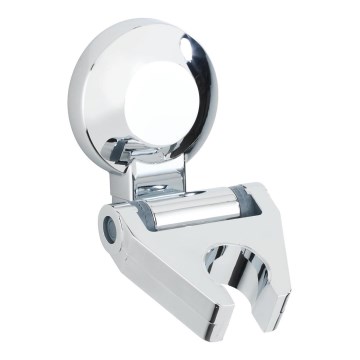 WENKO 20619100 - FIORINA Shower Head Holder, 6 x 9 cm, Polished Chrome