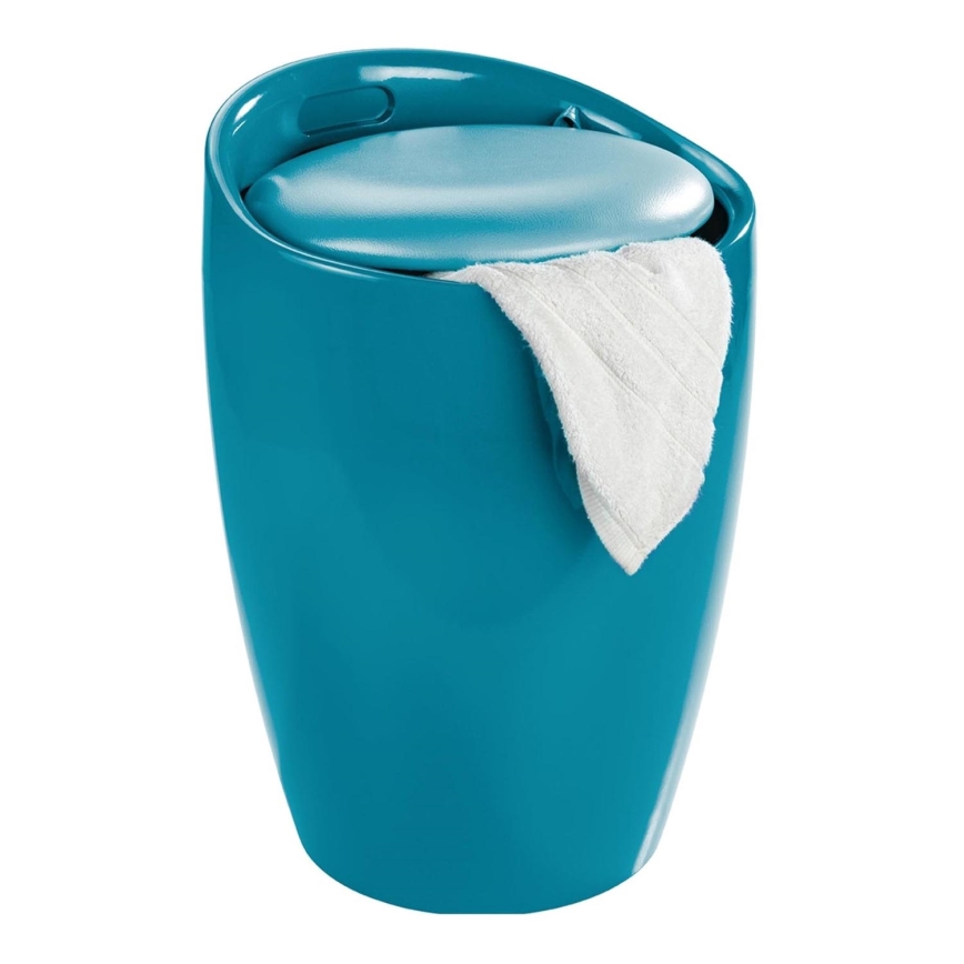 WENKO 20625100 - CANDY Stool 36x50.5 cm turquoise/black