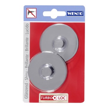 WENKO 20646100 - CLA+PREM+STYLE AD TL Adapter, 6 x 1.4 cm, polished chrome