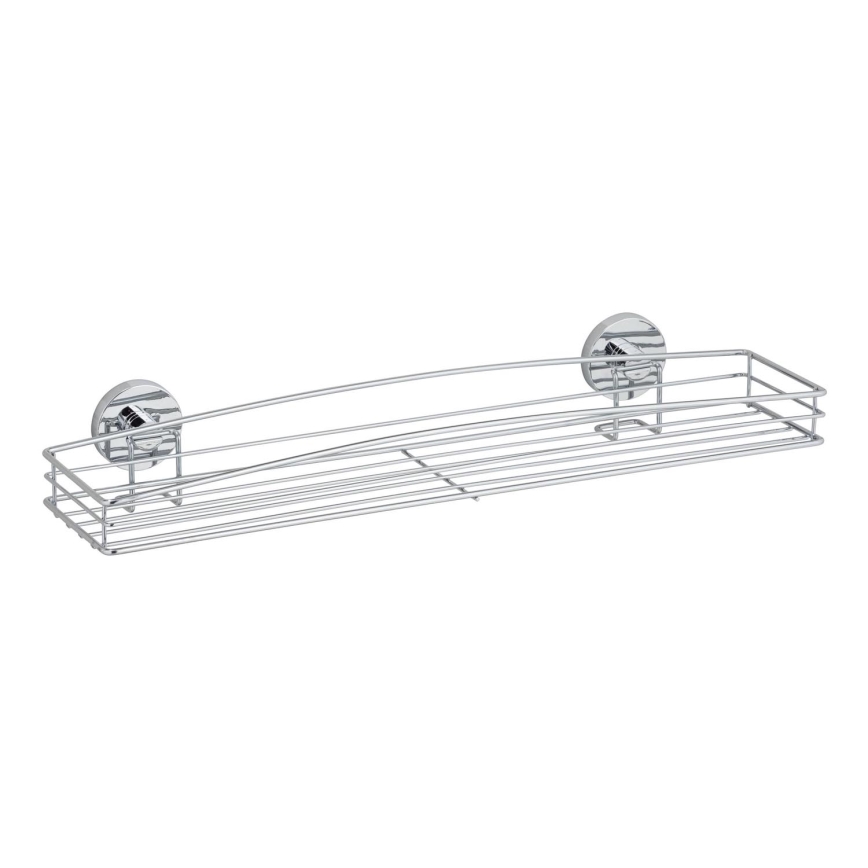 WENKO 20884100- VACUUM-LOC MILAZZO Shelf 51x15,2 cm Polished Chrome finish