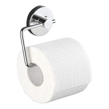 WENKO 20899100-Toilet paper holder VACUUM-LOC MILAZZO 13x10,5 cm polished chrome