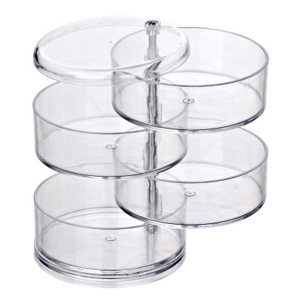 WENKO 20990100 - TOWER Organizer 11.5 x 17.5 cm, clear