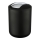 WENKO 21211100 - BRASIL Waste Bin 14x21 cm Black/Polished Chrome