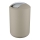 WENKO 21222100 - BRASIL Bin 19.5 x 31 cm Beige/Glossy Chrome