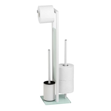 WENKO 21565100 - RIVALTA Toilet Brush 18x70 cm White/Black