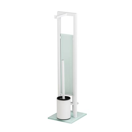 WENKO 21565100 - RIVALTA Toilet Brush 18x70 cm White/Black
