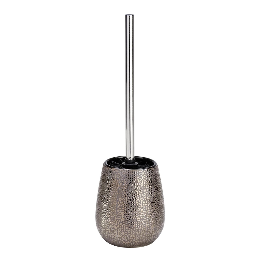 WENKO 21644100 - MARRAKESH Toilet Brush 12.5 x 41 cm, Brown