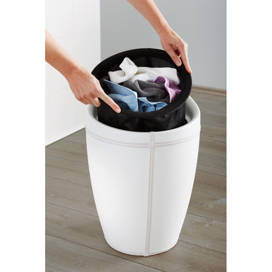 WENKO 21773100 - CANDY Stool 36 x 50.5 cm White/Black