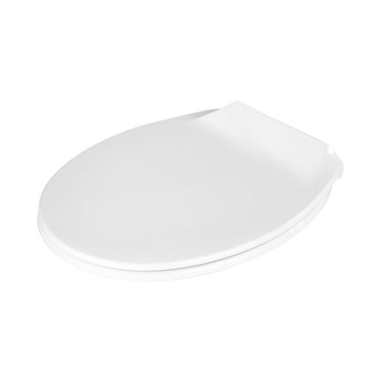 WENKO 21901100-WC KOS toilet seat 44x37 cm white/silver