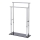 WENKO 22089100 – LAVA Coat Rack 52 x 81.5 cm stainless steel/silver/black