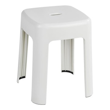 WENKO 22160100 - ALASKA Stool 37x45,5 cm white