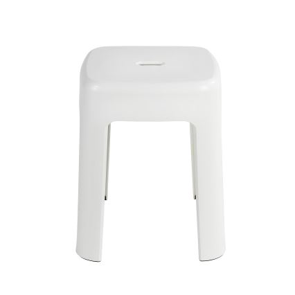 WENKO 22160100 - ALASKA Stool 37x45,5 cm white
