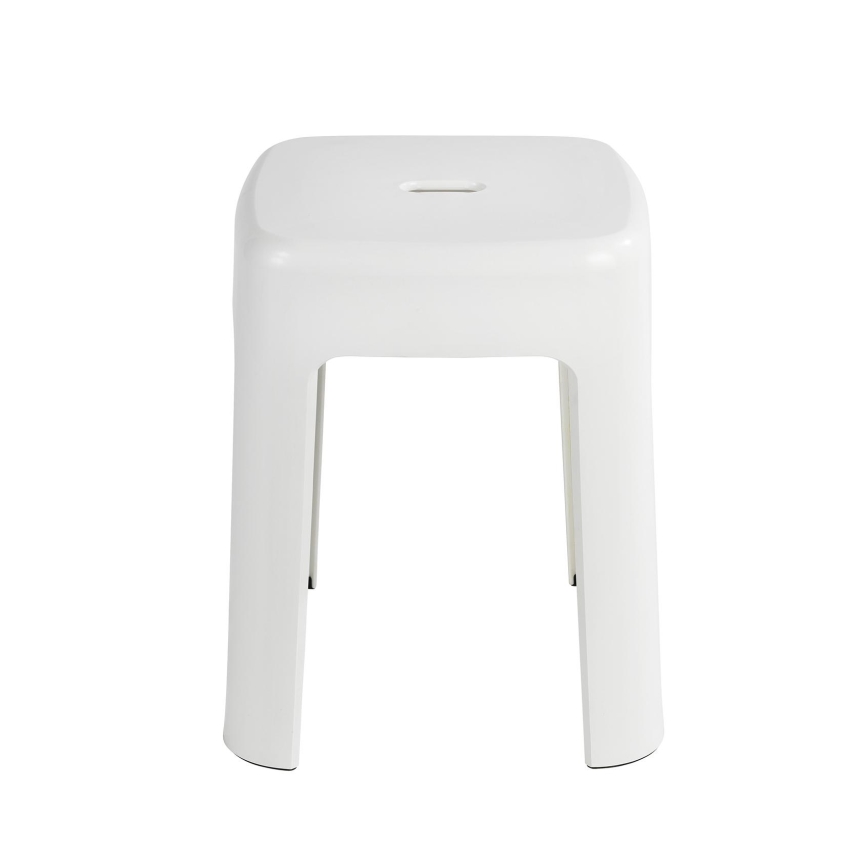 WENKO 22160100 - ALASKA Stool 37x45,5 cm white