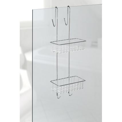 WENKO 22213100 - ALDO Stand 24.5 x 70 cm stainless steel/silver