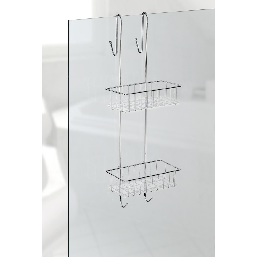 WENKO 22213100 - ALDO Stand 24.5 x 70 cm stainless steel/silver