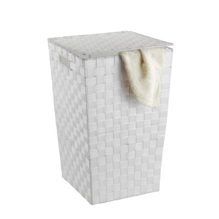 WENKO 22277100 - ADRIA Laundry Basket 33 x 53 cm White