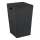 WENKO 22278100 - ADRIA Basket 33 x 53 cm, Black