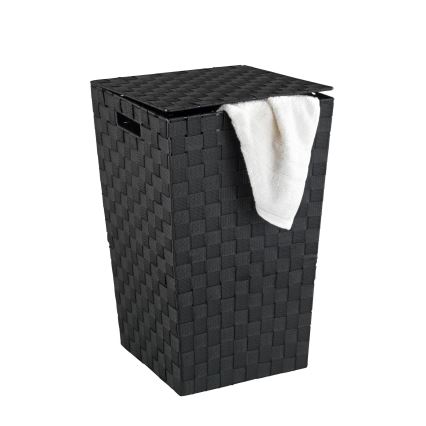 WENKO 22278100 - ADRIA Basket 33 x 53 cm, Black