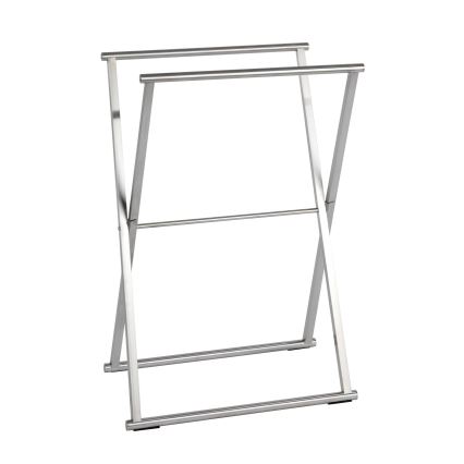 WENKO 22476100 - Towel stand LAVA 53,5x80,5 cm stainless steel/silver