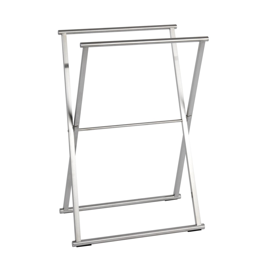 WENKO 22476100 - Towel stand LAVA 53,5x80,5 cm stainless steel/silver