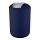 WENKO 22521100 - BRASIL Waste Bin, 19.5 x 31 cm, Blue / Polished Chrome