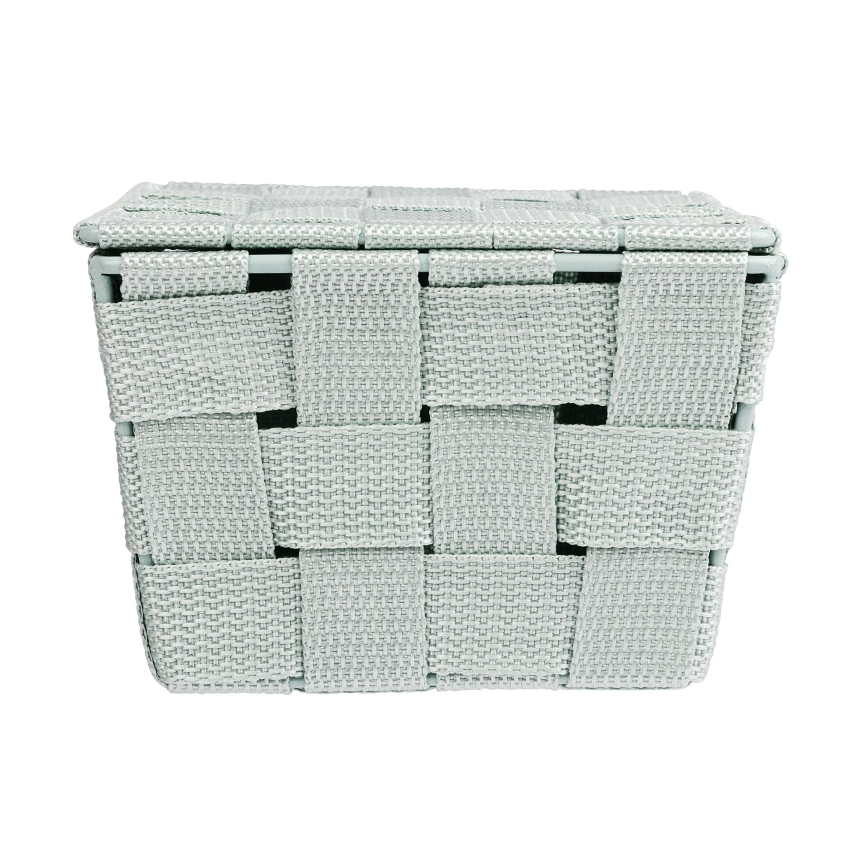WENKO 22573100 - ADRIA Basket 19x14 cm green
