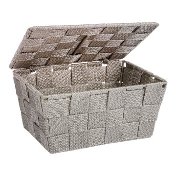 WENKO 22575100 - ADRIA Basket 19x14 cm Beige