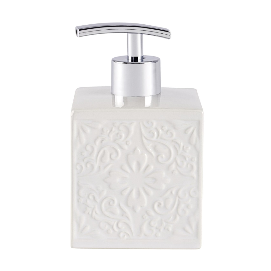 WENKO 22650100 - CORDOBA Soap Dispenser, 500 ml, White