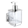 WENKO 22683100 - VACUUM-LOC QUADRO ED Soap Dispenser 7.5 x 16 cm Silver/Polished Chrome