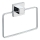 WENKO 22689100 - VACUUM-LOC QUADRO ED towel holder 18.5 x 14 cm silver/gloss chrome
