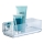 WENKO 22692100-Shelf VACUUM-LOC QUADRO ED 25,5x14 cm silver/clear