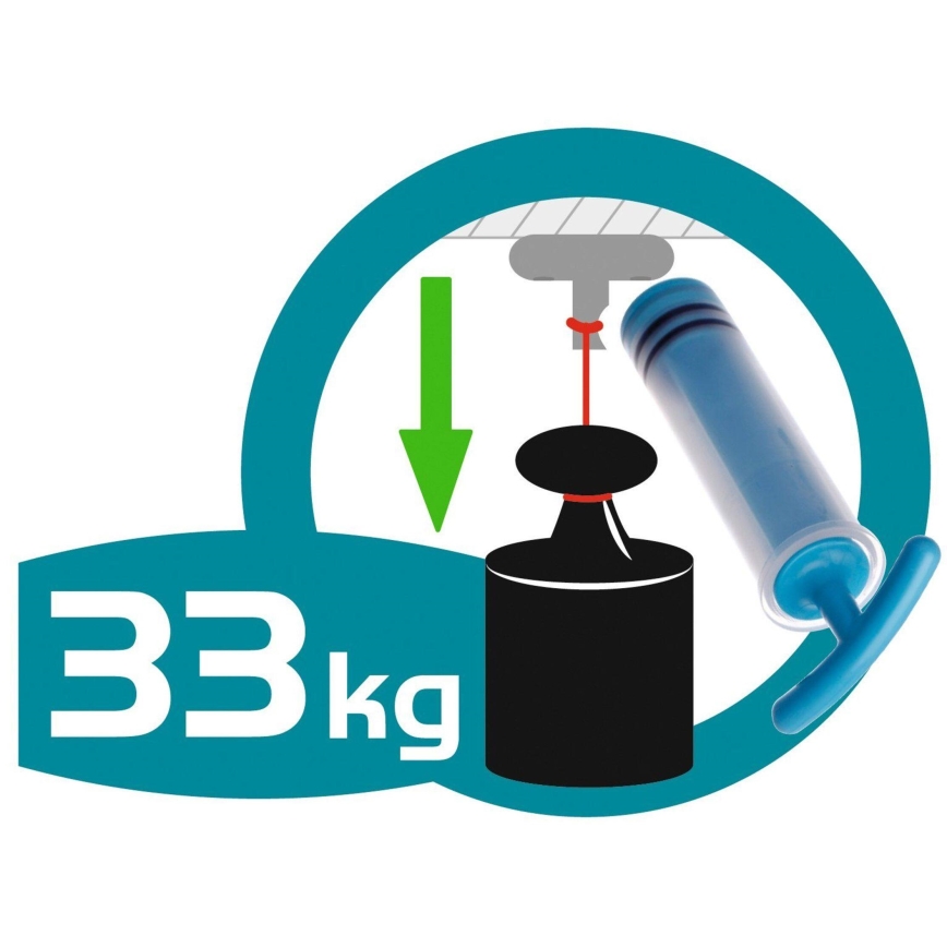 WENKO 22694100-Shelf VACUUM-LOC QUADRO ED 25,5x15 cm silver/gloss chrome/clear