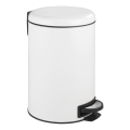 WENKO 22707100 - LEMAN Waste Bin 25x38 cm White/Black