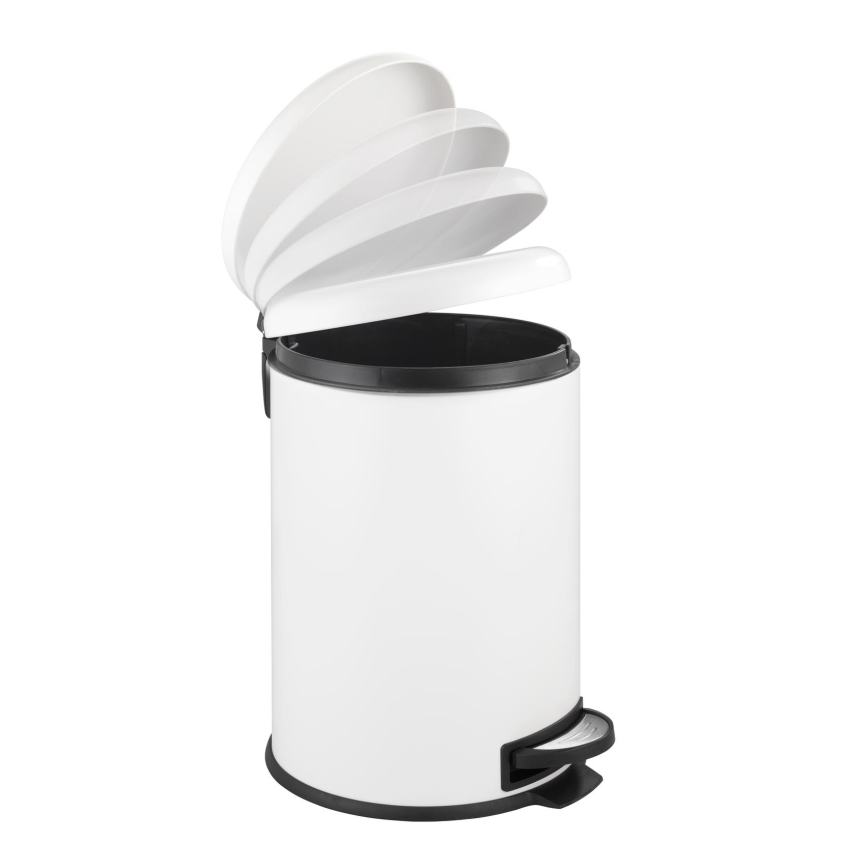 WENKO 22708100 - LEMAN Basket 30,5x44 cm White/Black