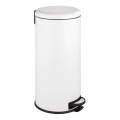 WENKO 22709100 - LEMAN Basket 30.5 x 64 cm White/Black
