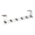 WENKO 22804100-CELANO Hanger 39 x 11 cm stainless steel/silver