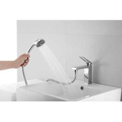 WENKO 22866100 - UNIVERSAL Shower 170 x 6.5 cm, glossy chrome/silver/grey