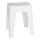 WENKO 22943100 - KUMBA Stool 38 x 47 cm White