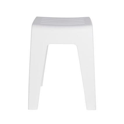 WENKO 22943100 - KUMBA Stool 38 x 47 cm White