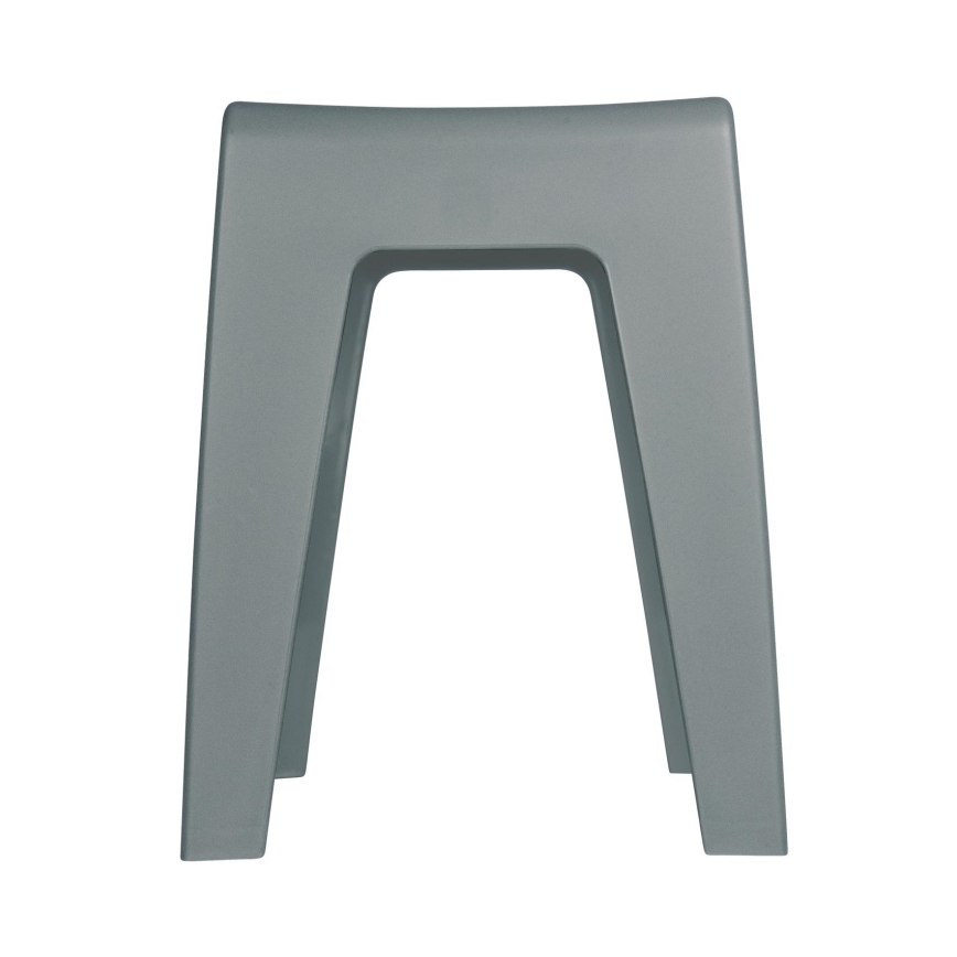 WENKO 22944100 - KUMBA Stool 38x47 cm grey