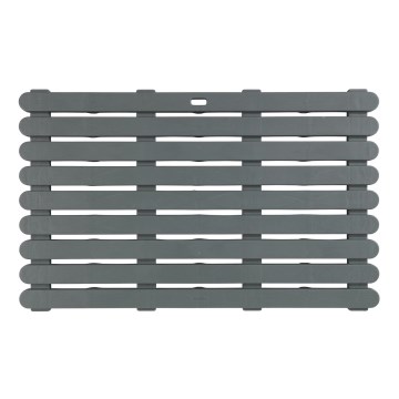 WENKO 22948100-Doormat INDOOR & OUTDOOR 50x80 cm grey