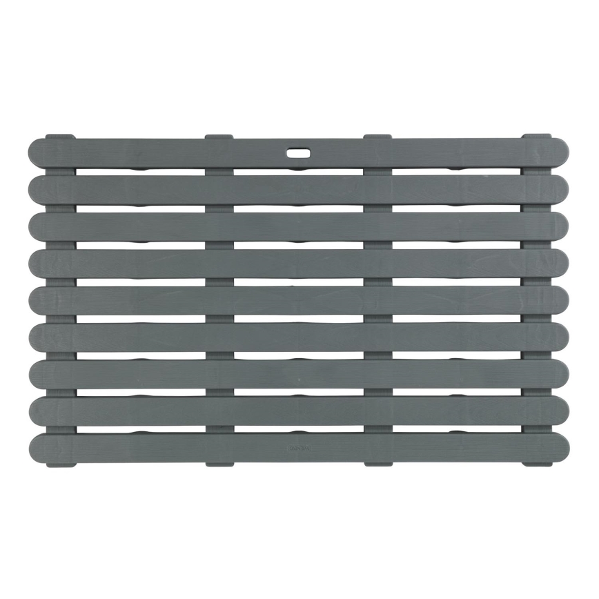 WENKO 22948100-Doormat INDOOR & OUTDOOR 50x80 cm grey