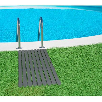WENKO 22948100-Doormat INDOOR & OUTDOOR 50x80 cm grey