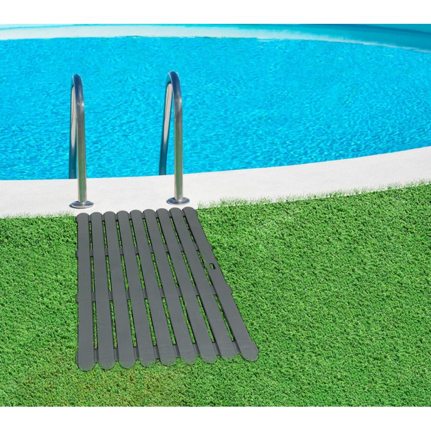 WENKO 22948100-Doormat INDOOR & OUTDOOR 50x80 cm grey
