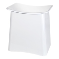 WENKO 22949100 - WING Stool 45 x 48 cm White/Black