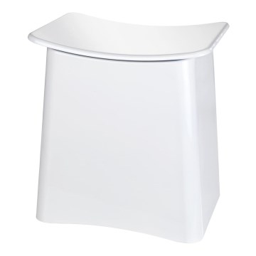 WENKO 22949100 - WING Stool 45 x 48 cm White/Black
