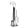 WENKO 22983100 - RIVALTA Toilet Brush 18x70 cm stainless steel/silver/black