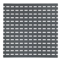 WENKO 23125100-ARINOS shower mat 54x54 cm grey/grey