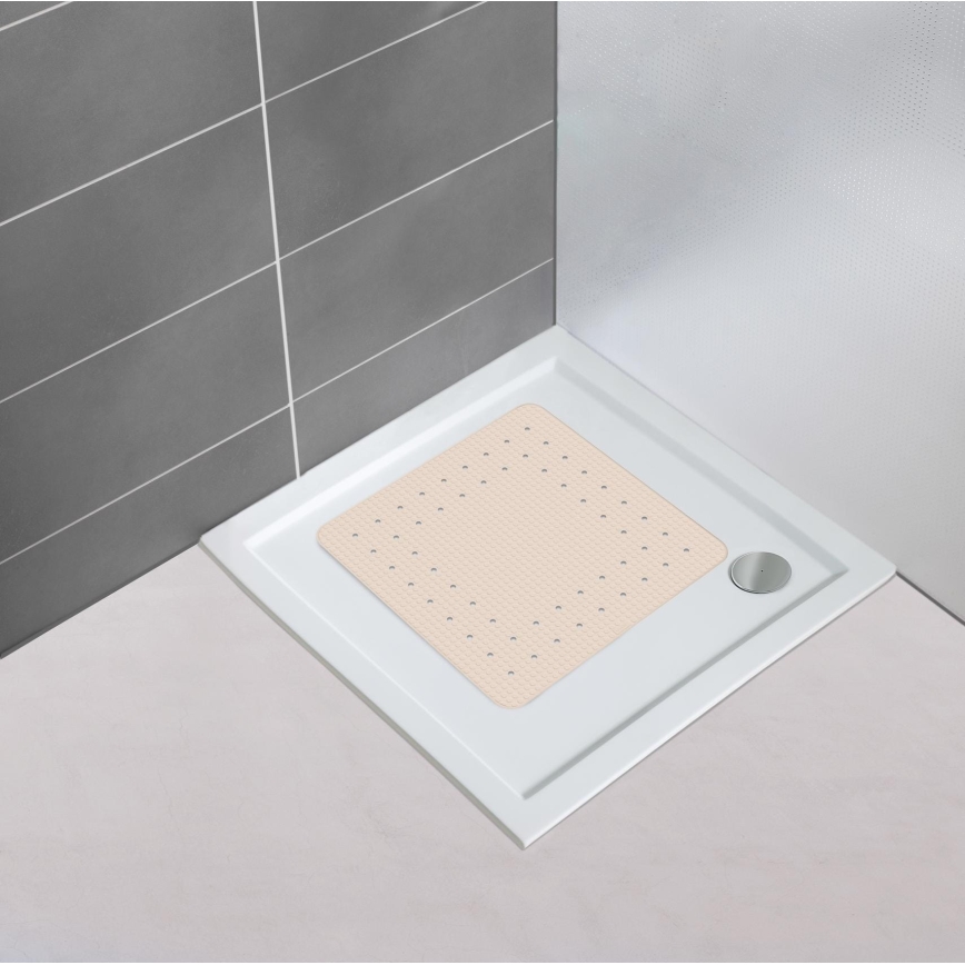 WENKO 23139100-MIRASOL Mat 54x54 cm beige